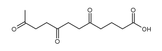 5,8,11-三氧代十二烷酸 结构式