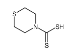 4-Thiomorpholinecarbodithioic acid 结构式