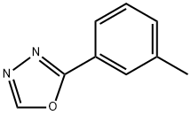 2-(3-甲苯基)-1,3,4-恶二唑 结构式