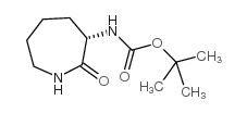 L-(-)-3-N-Boc-氨基-2-氮杂丙酮 结构式