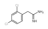 2-(2,4-二氯苯基)-乙脒 结构式