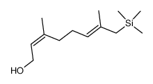 2,6-Octadien-1-ol, 3,7-dimethyl-8-(trimethylsilyl)-, (2Z,6E)- 结构式