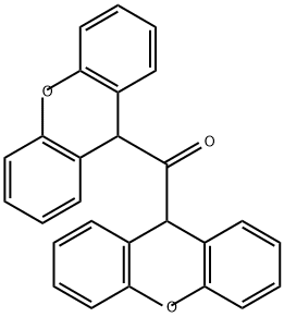二-9H-占吨-9-基甲酮 结构式