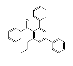 Methanone, (5'-butyl[1,1':3',1''-terphenyl]-4'-yl)phenyl- (9CI) 结构式