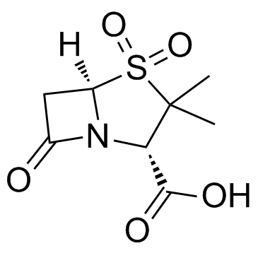 舒巴坦酸 结构式