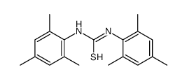 N,N'-双(2,4,6-三甲基苯基)硫脲 结构式