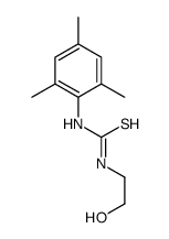 Thiourea, N-(2-hydroxyethyl)-N'-(2,4,6-trimethylphenyl)- 结构式