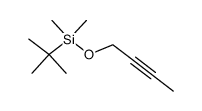 Silane, (2-butyn-1-yloxy)(1,1-dimethylethyl)dimethyl- 结构式