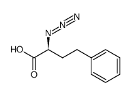(S)-α-叠氮基苯丁酸 结构式