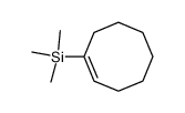 Silane, 1-cycloocten-1-yltrimethyl-, (E)- (9CI) 结构式