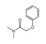 N,N-二甲基-2-苯氧基乙酰胺 结构式