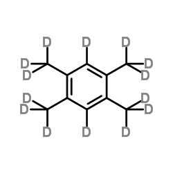 均四甲苯-D14 结构式