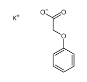 苯氧乙酸钾 结构式