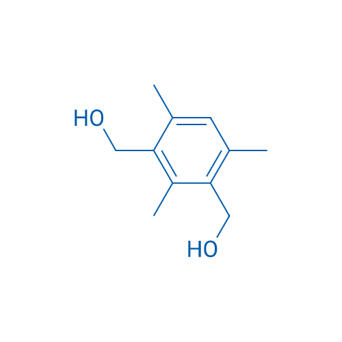 2,4-二羟甲基)-1,3,5-三甲苯 结构式