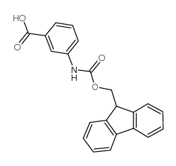 FMOC-3-氨基苯甲酸 结构式