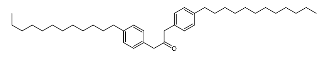 1,3-双(4-十二烷基苯基)-2-丙酮 结构式