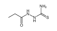 2-(氨基硫代甲酰基)肼基丙酸 结构式