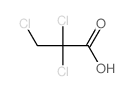 2,2,3-三氯丙酸 结构式
