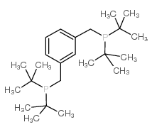 1,3-双(二叔丁基膦甲基)苯 结构式