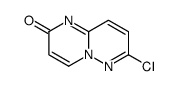 7-氯-2H-嘧啶并[1,2-b]哒嗪-2-酮 结构式