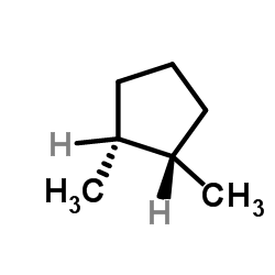 顺式-1,2-二甲基环戊烷 结构式