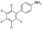 4-氨基联苯-2',3',4',5',6'-D5 结构式