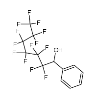 α-(十三氟己基)苯甲醇 结构式