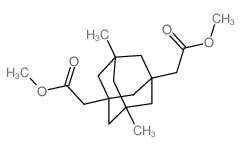 5,7-二甲基金刚烷-1,3-二乙酸二甲酯 结构式