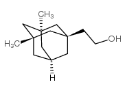 3,5-二甲基-1-金刚烷-1-乙醇 结构式