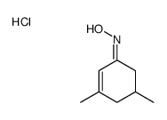 3,5-二甲基-2-环己烯-1-酮肟 盐酸盐 结构式