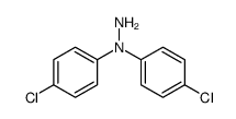 1,1-双(4-氯苯基)肼 结构式