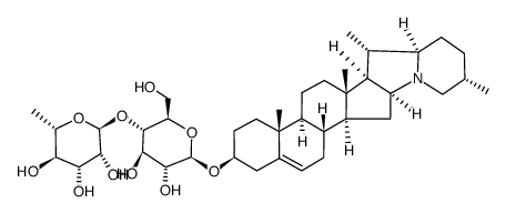 β2-查茄碱 结构式