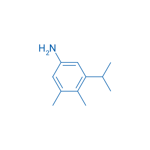 4,5-二甲基-3-异丙基苯胺 结构式