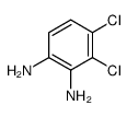 3,4-二氯苯-1,2-二胺 结构式