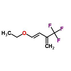 1-乙氧基-3-三氟甲基-1,3-丁二烯 结构式