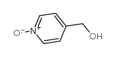 4-吡啶甲醇N-氧化物 结构式