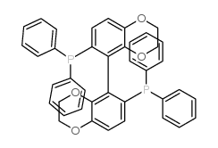 (S)-(-)-[(5,6),(5',6')-双(乙烯二氧)联苯-2,2'-基]二苯基磷 结构式