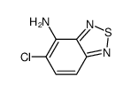 4-氨基-5-氯-2,1,3-苯并噻二唑 结构式
