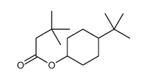 4-(tert-butyl)cyclohexyl 3,3-dimethylbutyrate 结构式