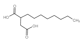 2-辛基丁二酸 结构式