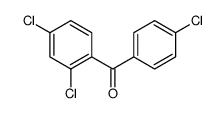 2,4,4'-三氯二苯甲酮 结构式