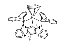 Ruthenium, (η5-2,4-cyclopentadien-1-yl)phenyl-d5-bis(triphenylphosphine)- (9CI) 结构式