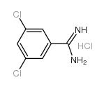 3,5-二氯苯-1-羧酰胺盐酸盐 结构式
