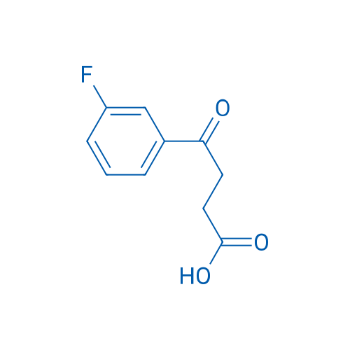 4-(3-氟苯基)-4-氧代丁酸 结构式