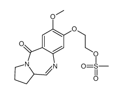 Cyclopentanecarbonyl chloride, 1-(2-chlorophenyl)- 结构式