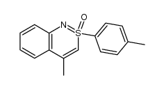 2λ4-2,1-Benzothiazine, 4-methyl-2-(4-methylphenyl)-, 2-oxide 结构式