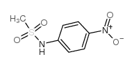 4-硝基甲烷磺酰基苯胺 结构式