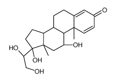 20(R)-羟基泼尼松龙 结构式