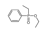 Phosphinic acid, ethylphenyl-, ethyl ester 结构式