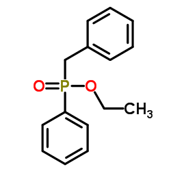 ethyl benzyl(phenyl)phosphinate 结构式